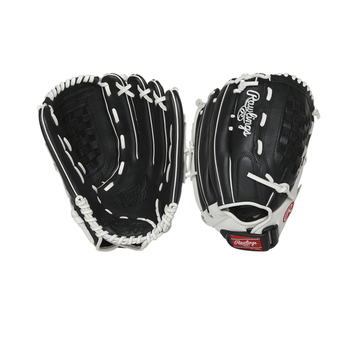 Rawlings Shut Out 13" Fastpitch Softball Glove: RSO130BW Equipment Rawlings