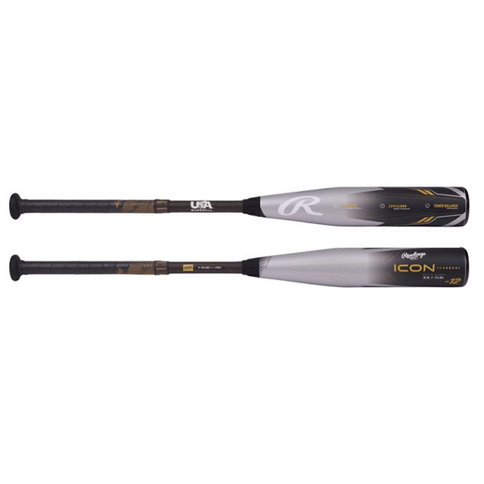 2024 Rawlings Icon (-12) USA Baseball Bat 2 5/8”: RUS3I12 Bats Rawlings