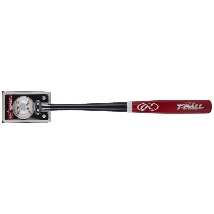 Rawlings T-Ball Bat & Ball Combo Baseball Set: WBTBC Bats Rawlings 