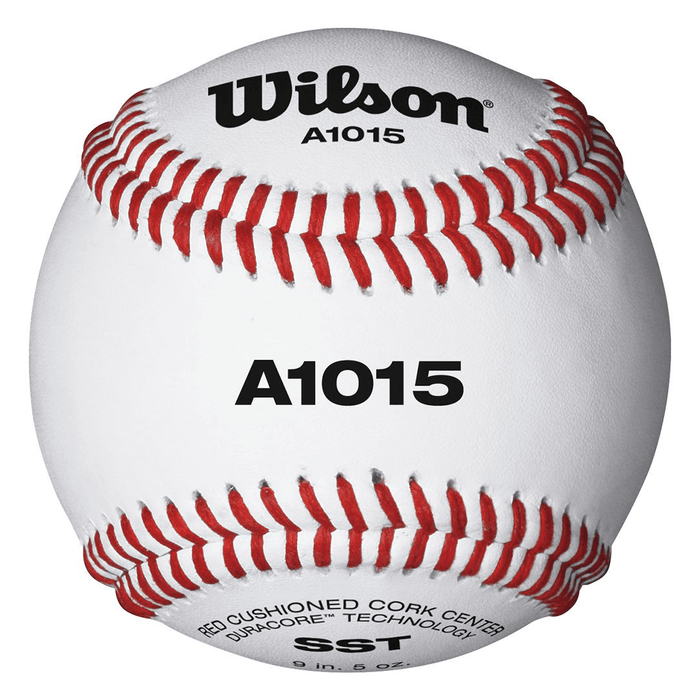 Wilson A1015 NFHS Baseball (Dozen): WTA1015BSST Balls Wilson Sporting Goods