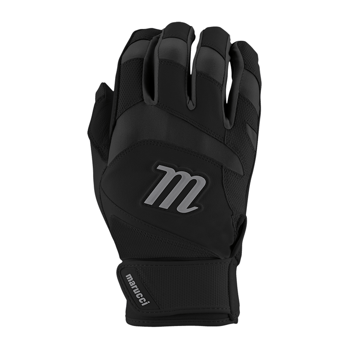 Marucci Youth Signature Batting Gloves: MBGSGN3Y Equipment Marucci Small Black-Black
