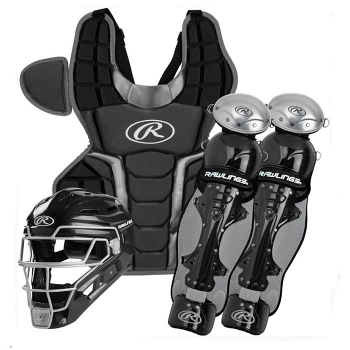 Rawlings Renegade 2.0 Intermediate Catcher’s Equipment Set: R2CSI Equipment Rawlings Black 