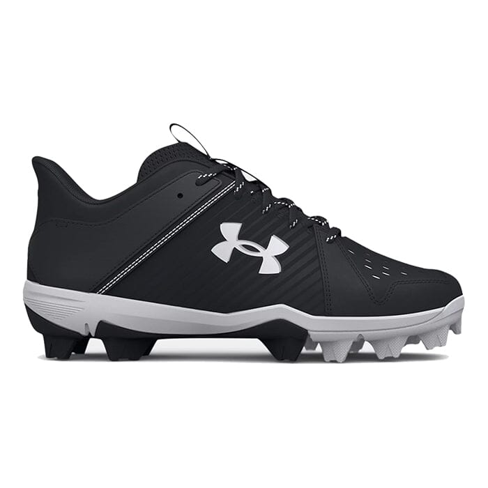 Under Armour Youth UA Leadoff Low RM Jr. Baseball Cleats: 3025600 Footwear Under Armour 1 Black 