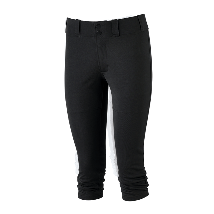 Mizuno Women's Prospect Fastpitch Softball Pant 350967 Apparel Mizuno X-Small Black