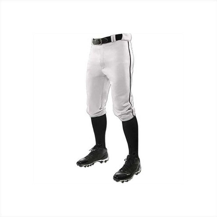 Champro Adult Triple Crown Knicker with Braid Pants: BP101A Apparel Champro Small White/Black