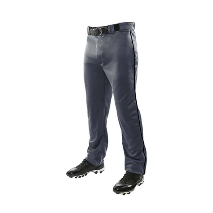 Champro Youth Triple Crown Piped Pants: BP91UY Apparel Champro Gray/Black Large 