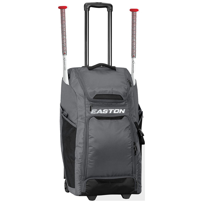 Easton Catcher's Wheeled Bag Equipment Easton Charcoal 