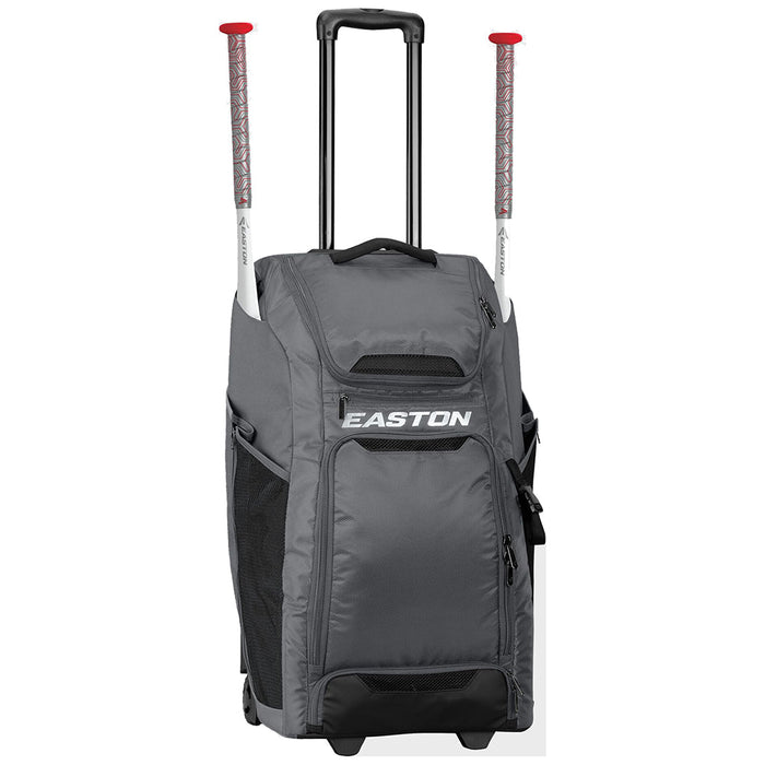 Easton Catcher's Wheeled Bag Equipment Easton Charcoal