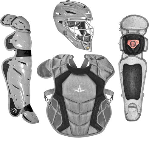 All-Star Adult System 7 Pro/College Baseball Catcher’s Set: CKCCPRO1 Equipment All-Star Silver 