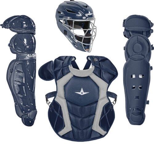 All-Star Adult Classic Pro Baseball Catcher’s Set: CKCCPRO4 Equipment All-Star Navy 