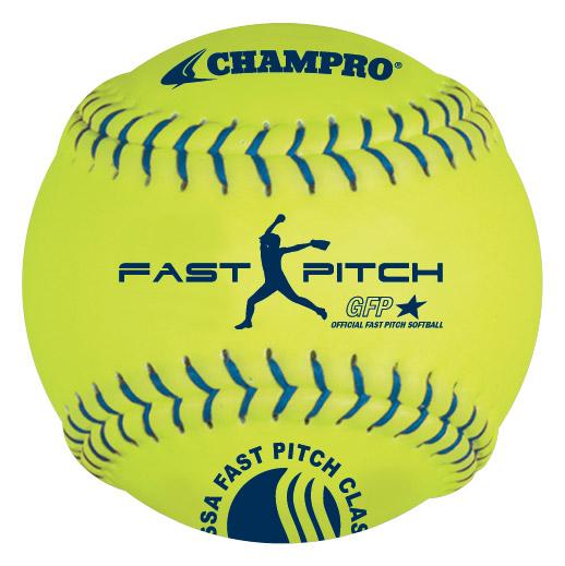 Champro USSSA 12 Inch Fast Pitch Softball - One Dozen: CSB44 Balls Champro 