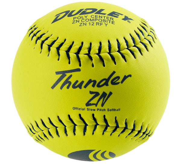 Dudley Thunder ZN12 Stadium USSSA Softball 12 Inch - One Dozen