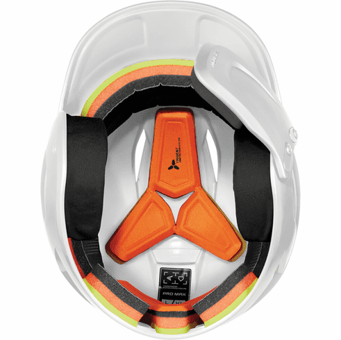 Easton Pro Max Batting Helmet w/ Universal Jaw Guard: Pro Max Equipment Easton 