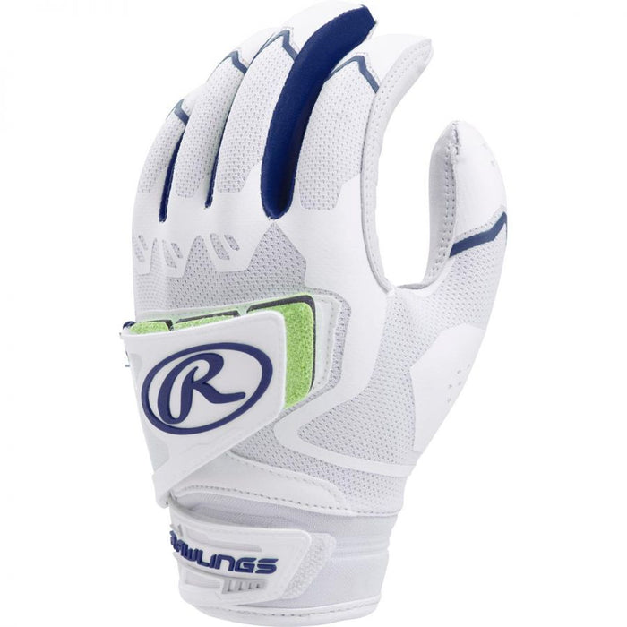 Rawlings Workhorse® Pro Fastpitch Batting Gloves: FP2PBG Equipment Rawlings Small Navy 