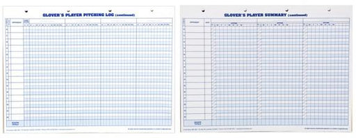 Glover's Baseball-Softball Scoring & Stats 30 4-RING Equipment Glover 
