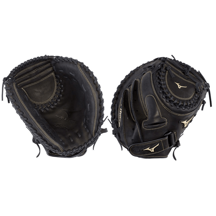 Mizuno MVP Prime Fastpitch Series 34" Catcher's Mitt: GXS50PF3 Equipment Mizuno Wear on Left