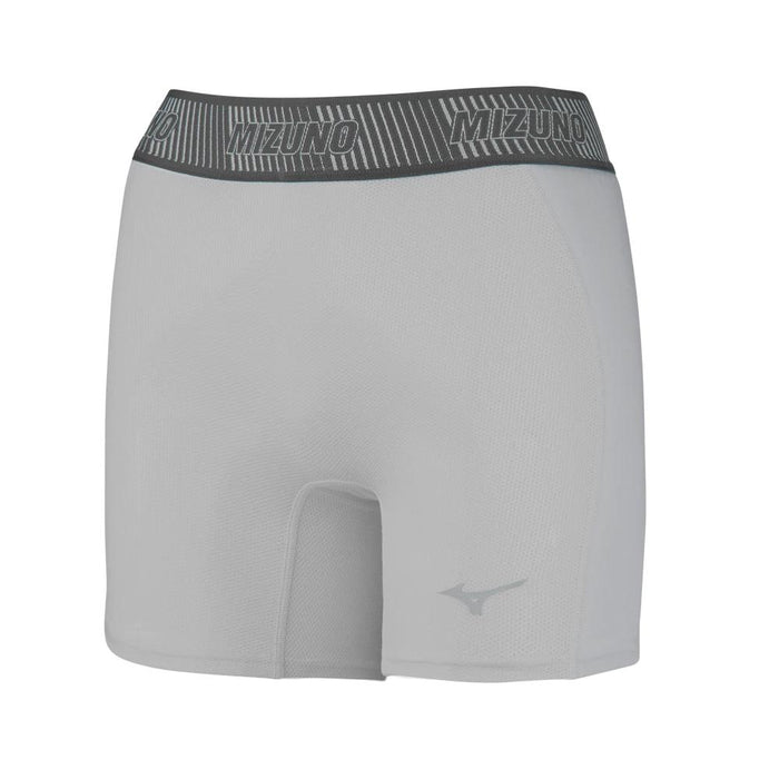 Mizuno Aero Vent Padded Women's Fastpitch Softball Sliding Shorts: 350840 Apparel Mizuno XX-Small Gray
