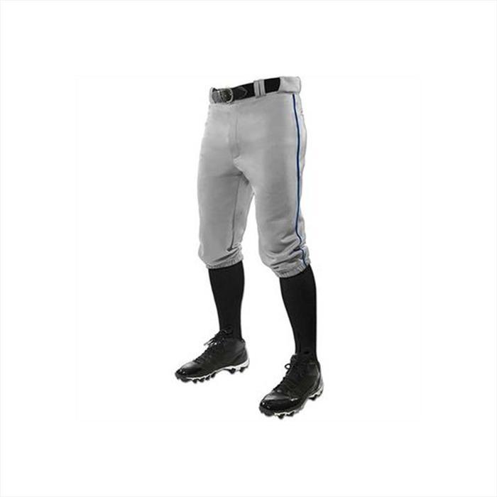 Champro Youth Triple Crown Knicker Braid Pant: BP101Y Apparel Champro XS Gray/Royal 