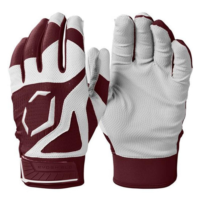 Evoshield SRZ-1 Batting Gloves Accessories EvoShield Small Maroon 