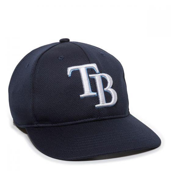 Outdoor Cap MLB Replica Adjustable Baseball Cap: MLB350 Apparel Outdoor Cap Adult Tampa Rays 