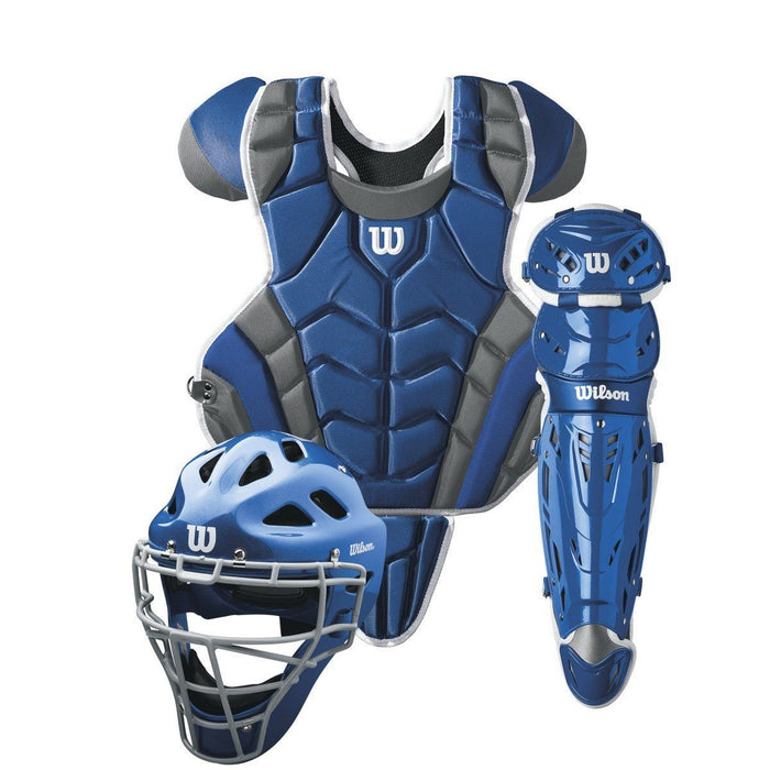 Wilson C1K™ Adult Catcher’s Gear Set (NOCSAE Approved): WTA4603 Equipment Wilson Sporting Goods