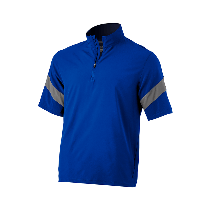 Mizuno Short Sleeve Hitting Jacket - Adult 350951 Apparel Mizuno Small Royal 