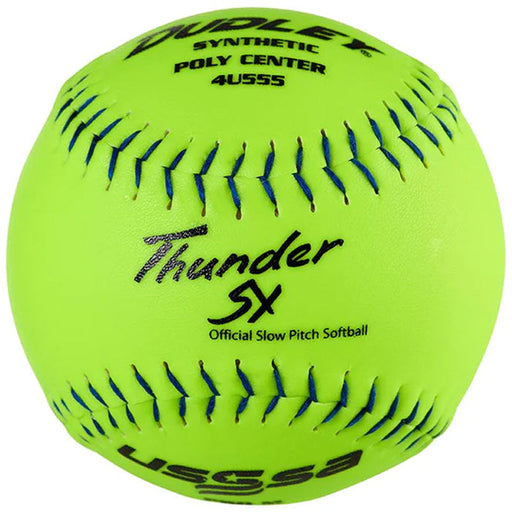 Dudley Thunder SY Slowpitch Softball 12” USSSA PRO M – One Dozen: 4U555 Balls Dudley 