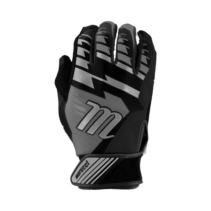 Marucci Tesoro Baseball Batting Gloves Adult: MBGTSRO Equipment Marucci XX-Large Black