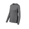 Mizuno Women's Long Sleeve T-Shirt: 530044 Apparel Mizuno Small Charcoal 