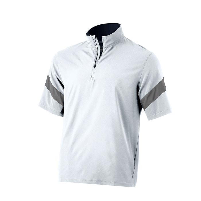 Mizuno Short Sleeve Hitting Jacket - Adult 350951 Apparel Mizuno Small White 