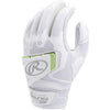Rawlings Workhorse® Pro Fastpitch Batting Gloves: FP2PBG Equipment Rawlings Small White 