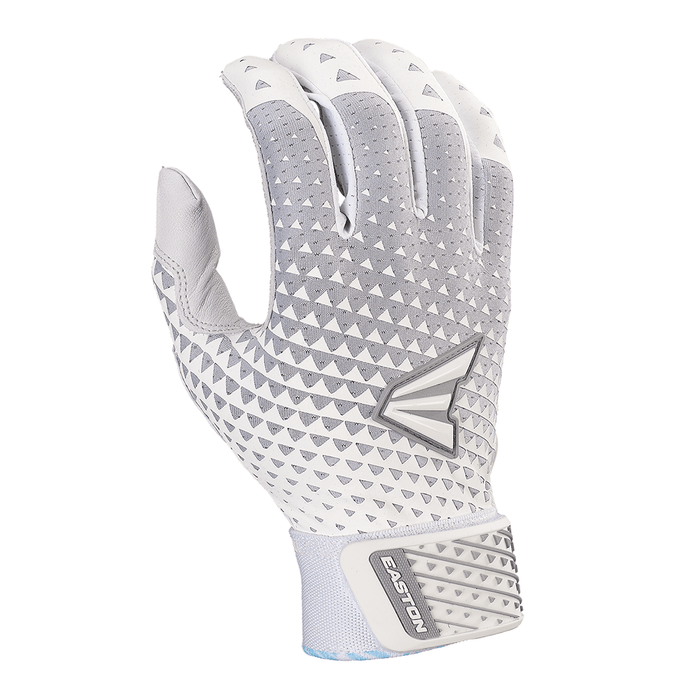 Easton Ghost NX Women's Adult Batting Gloves: Ghost NX Accessories Easton Small White - Silver