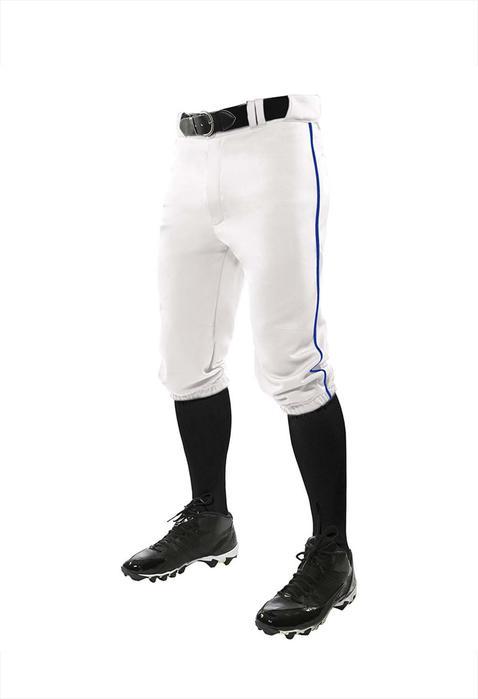 Champro Youth Triple Crown Knicker Braid Pant: BP101Y Apparel Champro XS White/Royal 