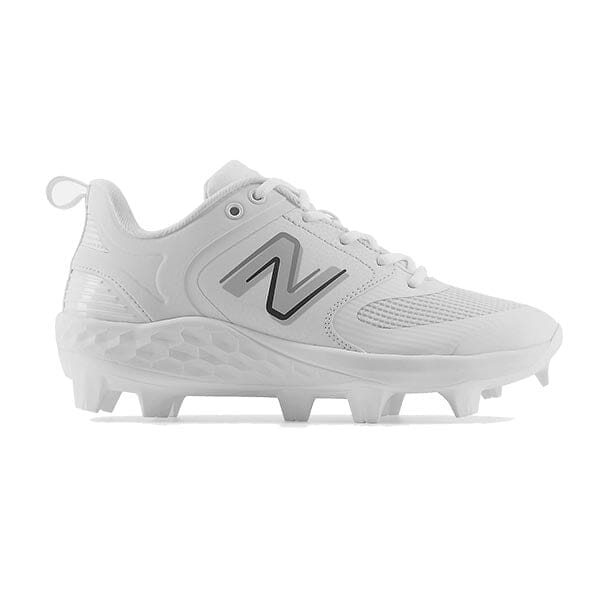 New Balance Fresh Foam Velo v3 Molded Low Women's Softball Cleat Footwear New Balance 5 White 