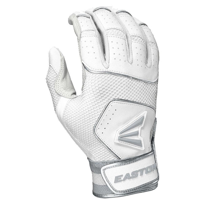 Easton Walk-Off NX™ Youth Batting Gloves: A121263 Equipment Easton Small White 