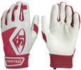 Louisville Slugger Series 7 Adult Batting Gloves: WTL6101 Equipment Louisville Slugger Scarlet XL 