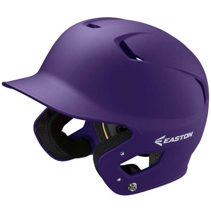 Easton Z5 Grip Matte Batting Helmet XL: A168202 Equipment Easton Purple 