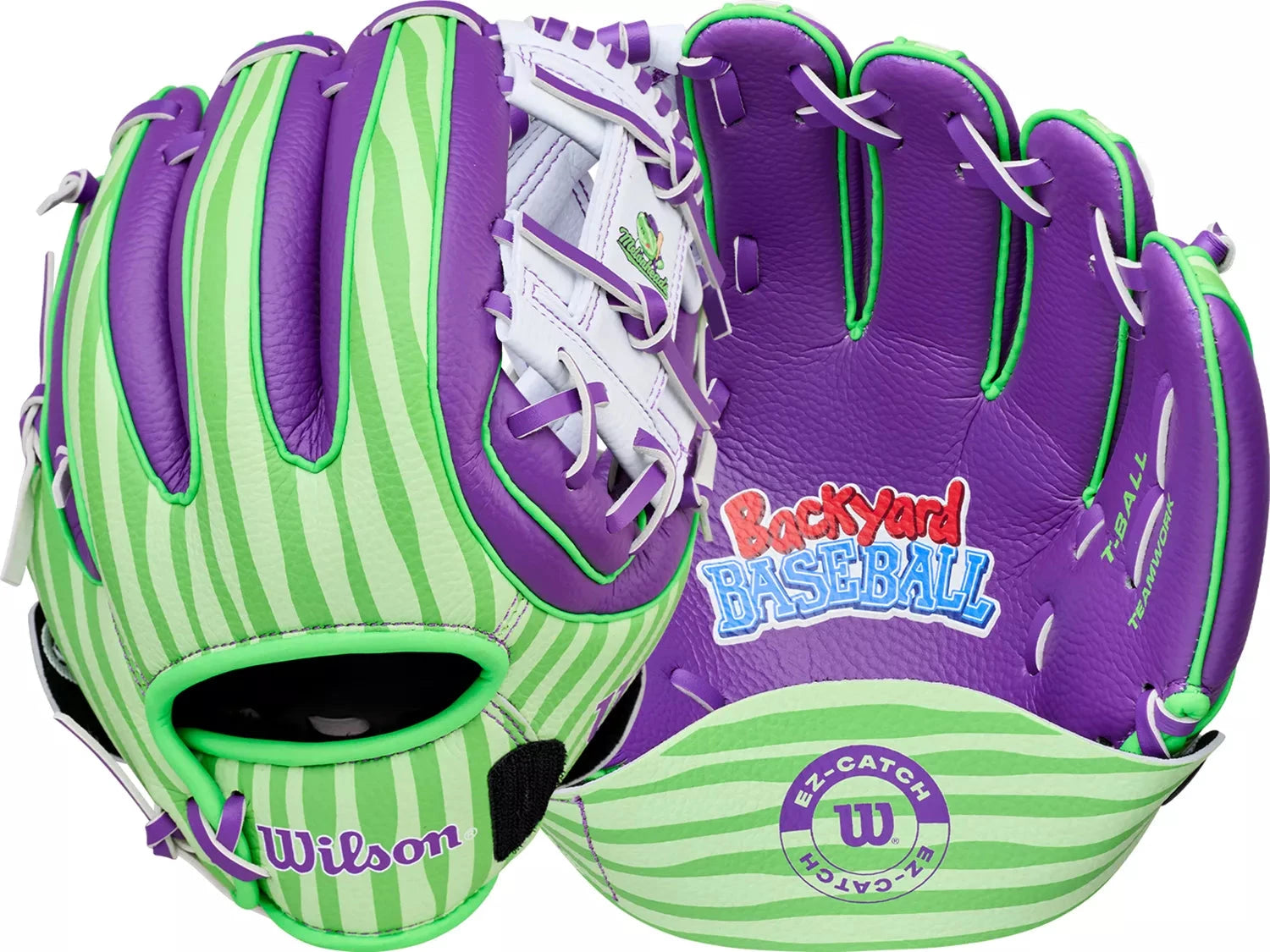 2026 Wilson "Backyard Baseball" A200 Melonheads 10" Youth Baseball Glove: WBW10420310