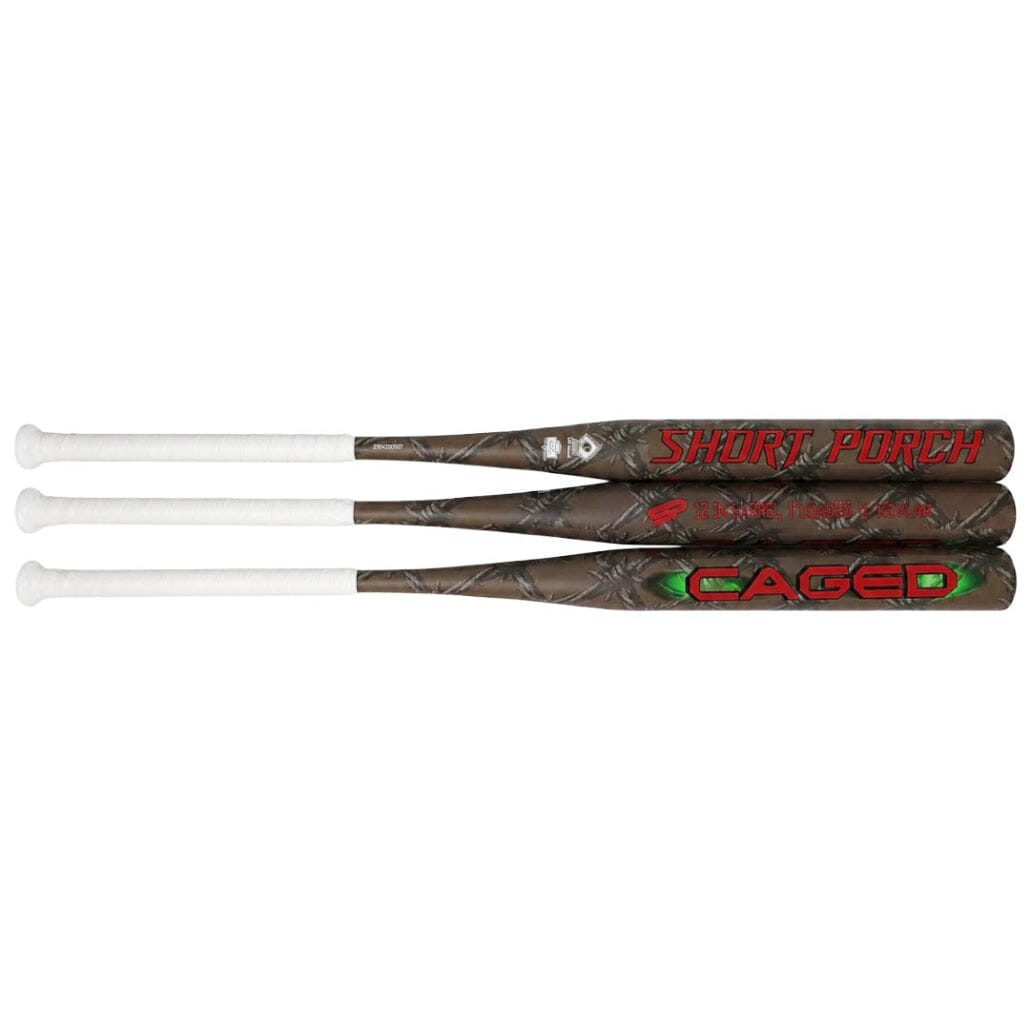 Short Porch DDT "Caged" 1-piece / 12.5" Senior Slow Pitch Softball Bat: CAGED Bats Short Porch 