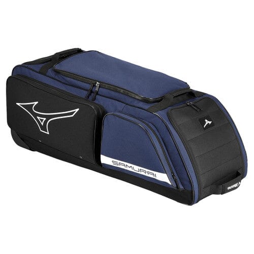 Mizuno 24 Samurai Wheeled Catcher's Equipment Bag: 360327 Equipment Mizuno 