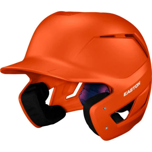 Easton Z50 Matte Batting Helmet (3 sizes): Z50MAT Equipment Easton Orange Small/Medium 