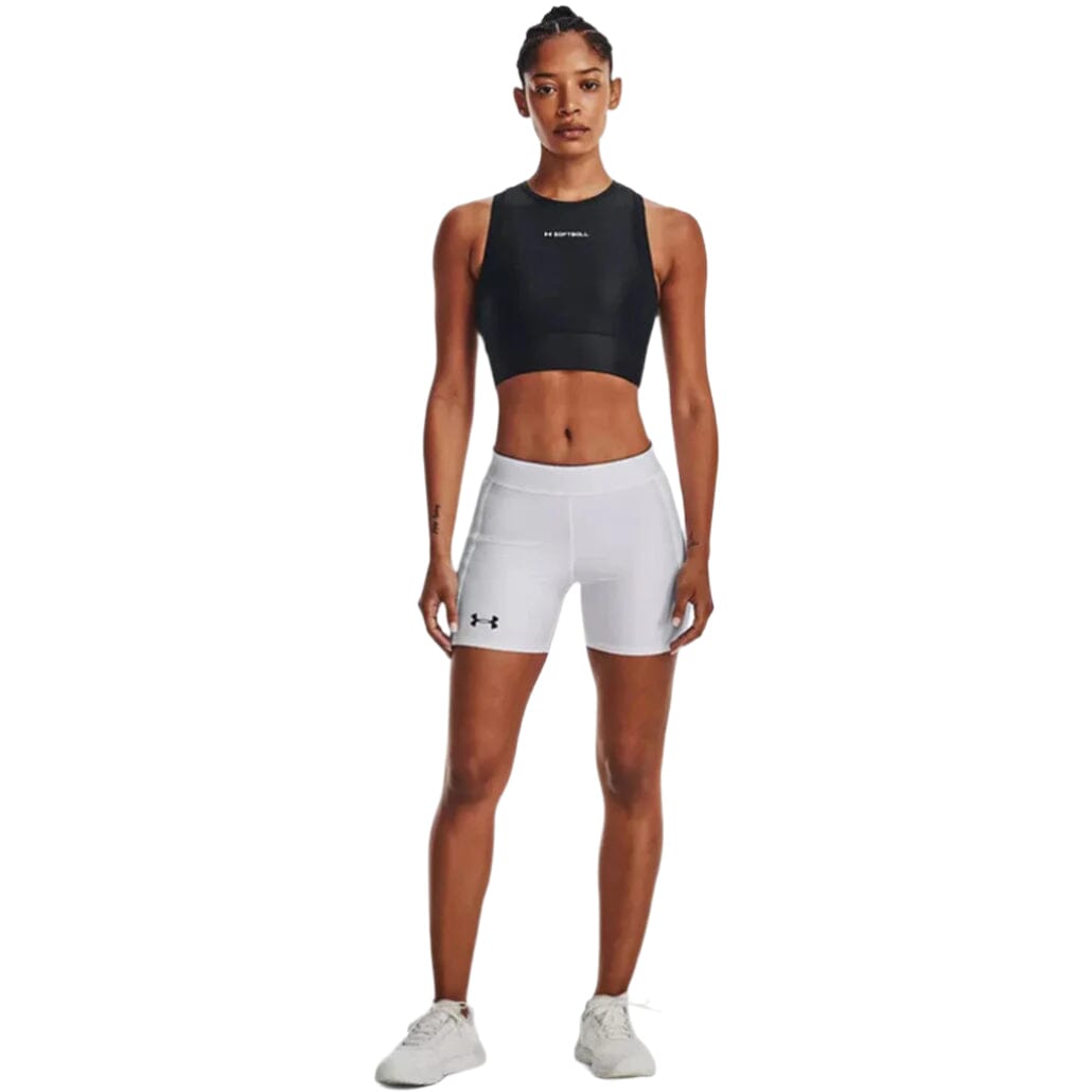 Under Armour Women&#39;s UA Utility Slider Shorts: 1375649 Apparel Under Armour 