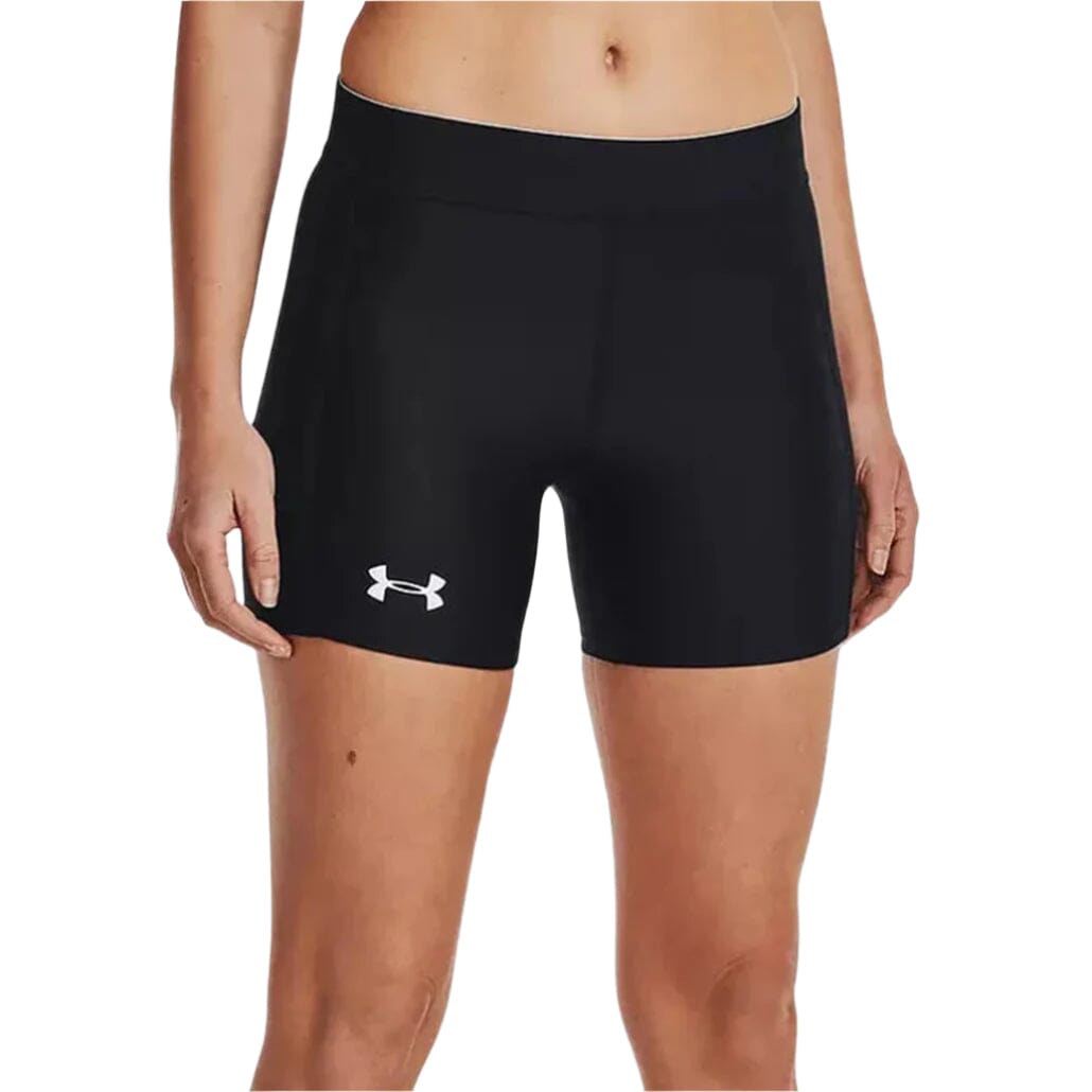 Under Armour Women's UA Utility Slider Shorts: 1375649 Apparel Under Armour Small Black 