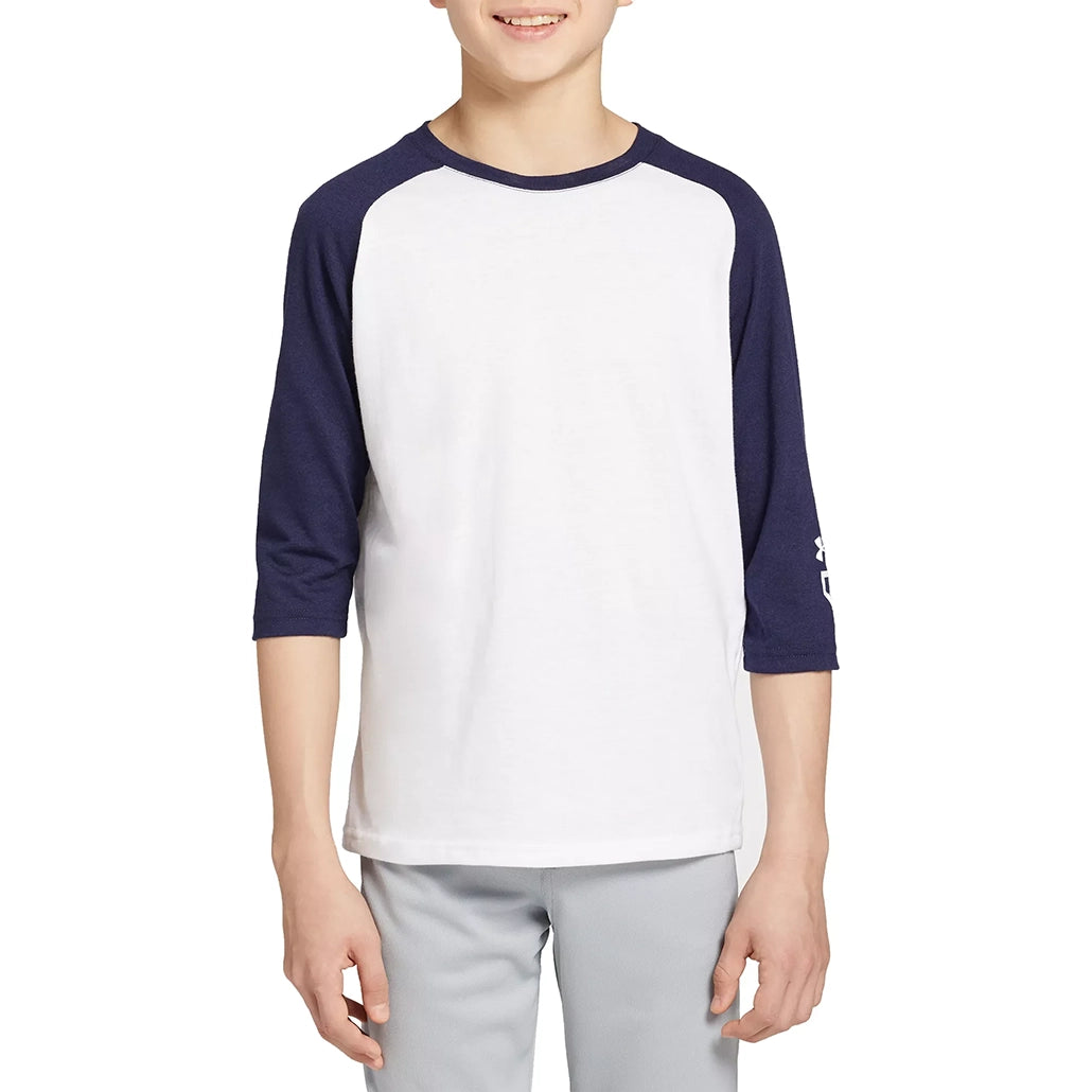 Under Armour Youth Classic 3/4" Baseball Raglan Tee: 1375661