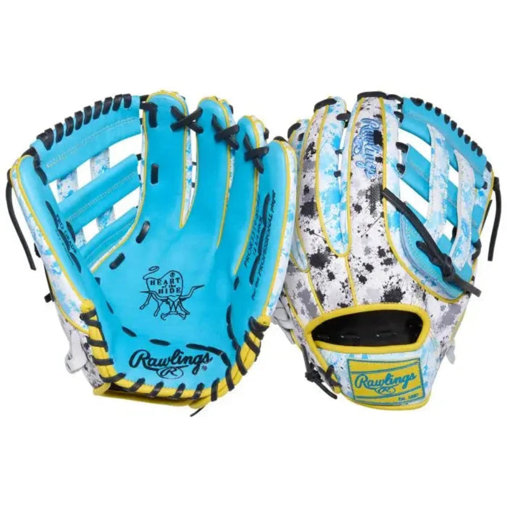 Rawlings H.O.H. Splatter ColorSync 10.0 Series 12.75" Outfield Glove: PROR3319-6CBB Equipment Rawlings 