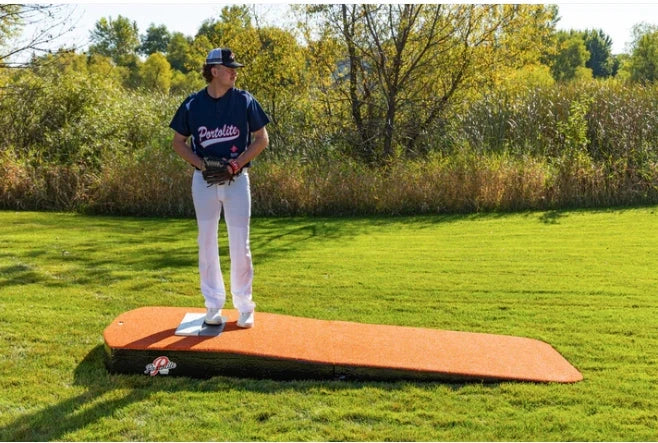 Portolite Standard Baseball Two-Piece Practice Mound: TPM1150 Training & Field Portolite Clay 