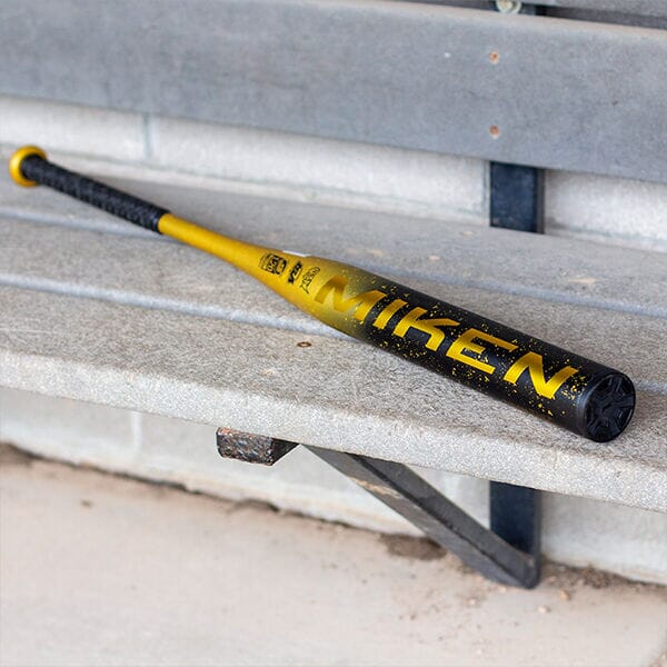 2025 Miken Freak Gold USSSA Maxload 1-Piece Slowpitch Softball Bat: MSU5FRKG1L Bats Miken 