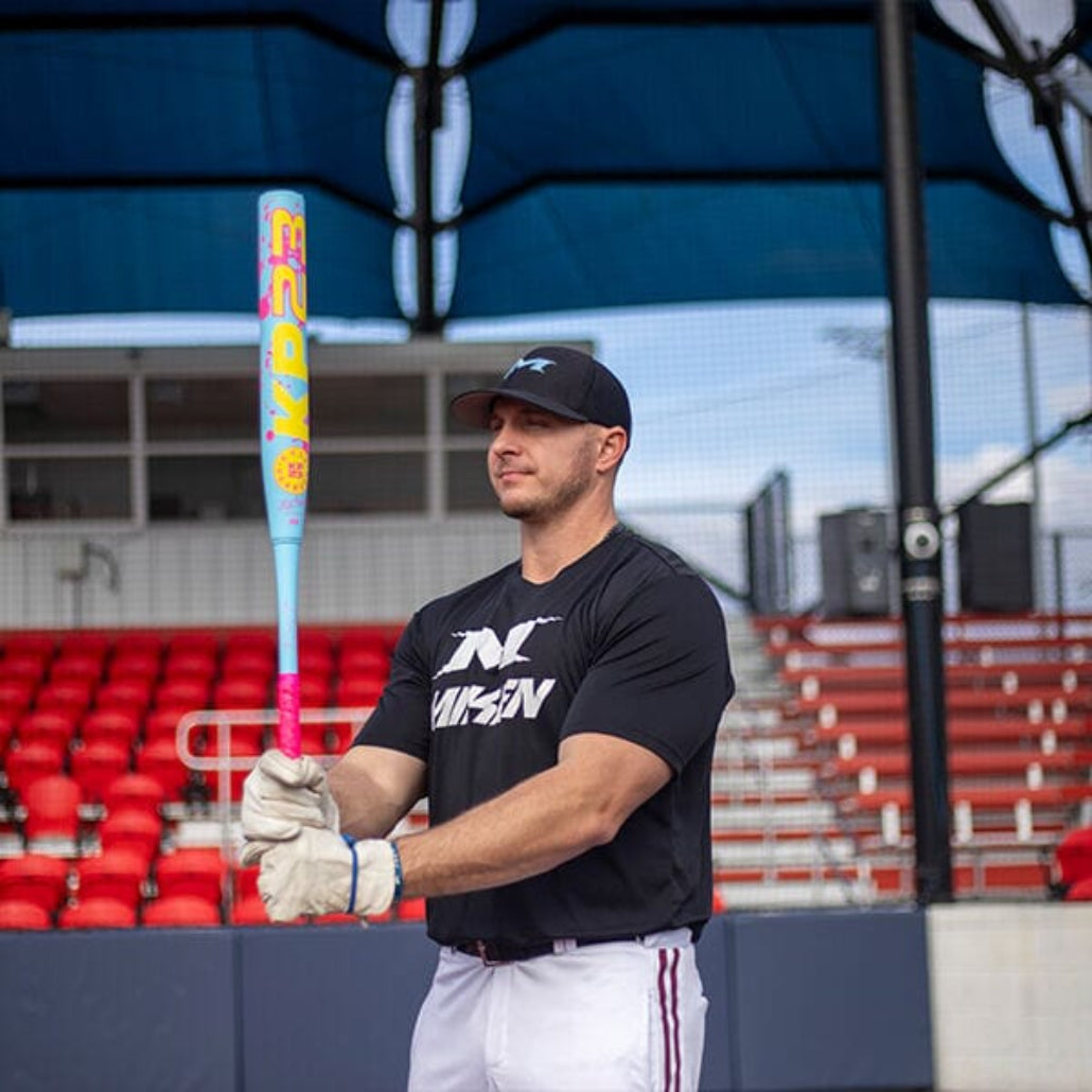 2026 Miken KP23 Neon USA (ASA) Maxload 2-Piece 13" Slowpitch Softball Bat: MSA6NKPL Bats Miken 