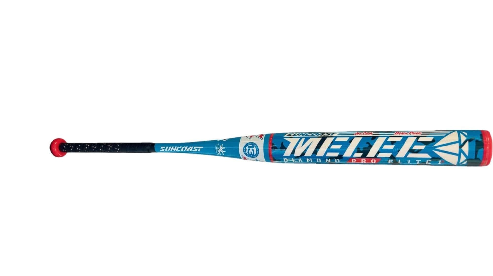 2026 Suncoast Melee Diamond Pro Elite Military Series Balanced 1-Piece Senior Slowpitch Bat: SMDPE13B1P