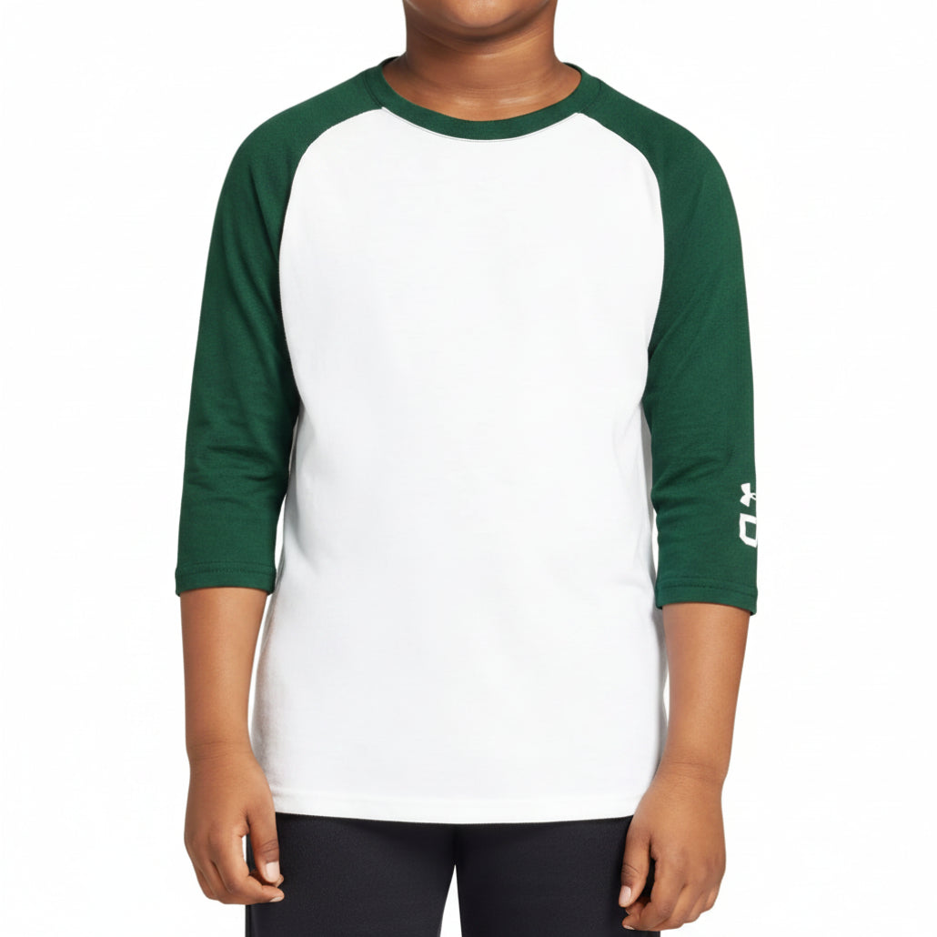Under Armour Youth Classic 3/4" Baseball Raglan Tee: 1375661